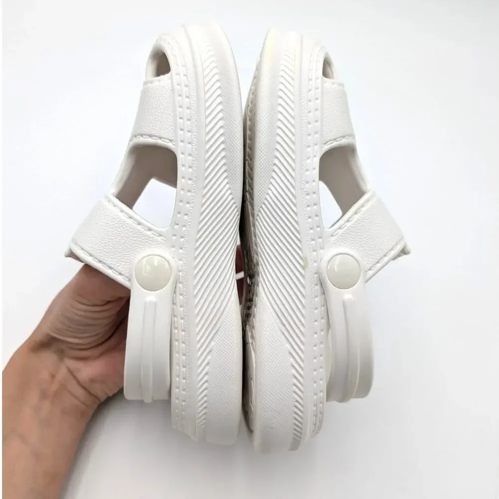 Harper Canyon Kai EVA Clogs Sandals Toddler Girls White Size US11M